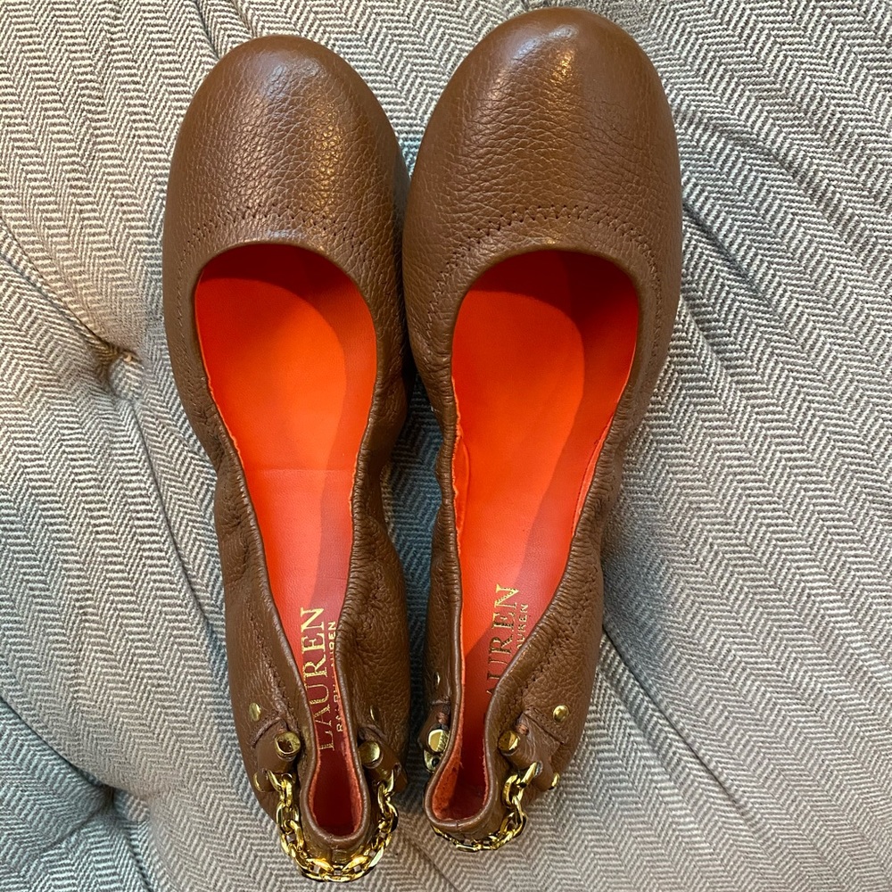SOLD! Lauren by Ralph Lauren flex flats size 8.5B